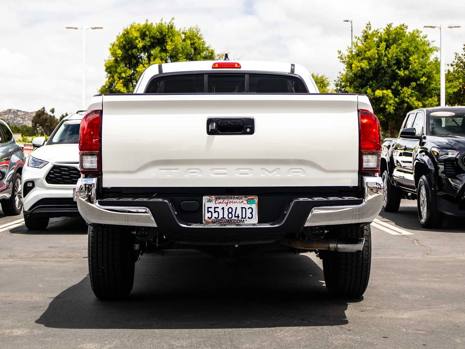 Certified Used 2021 Super White Toyota SR5 image 10