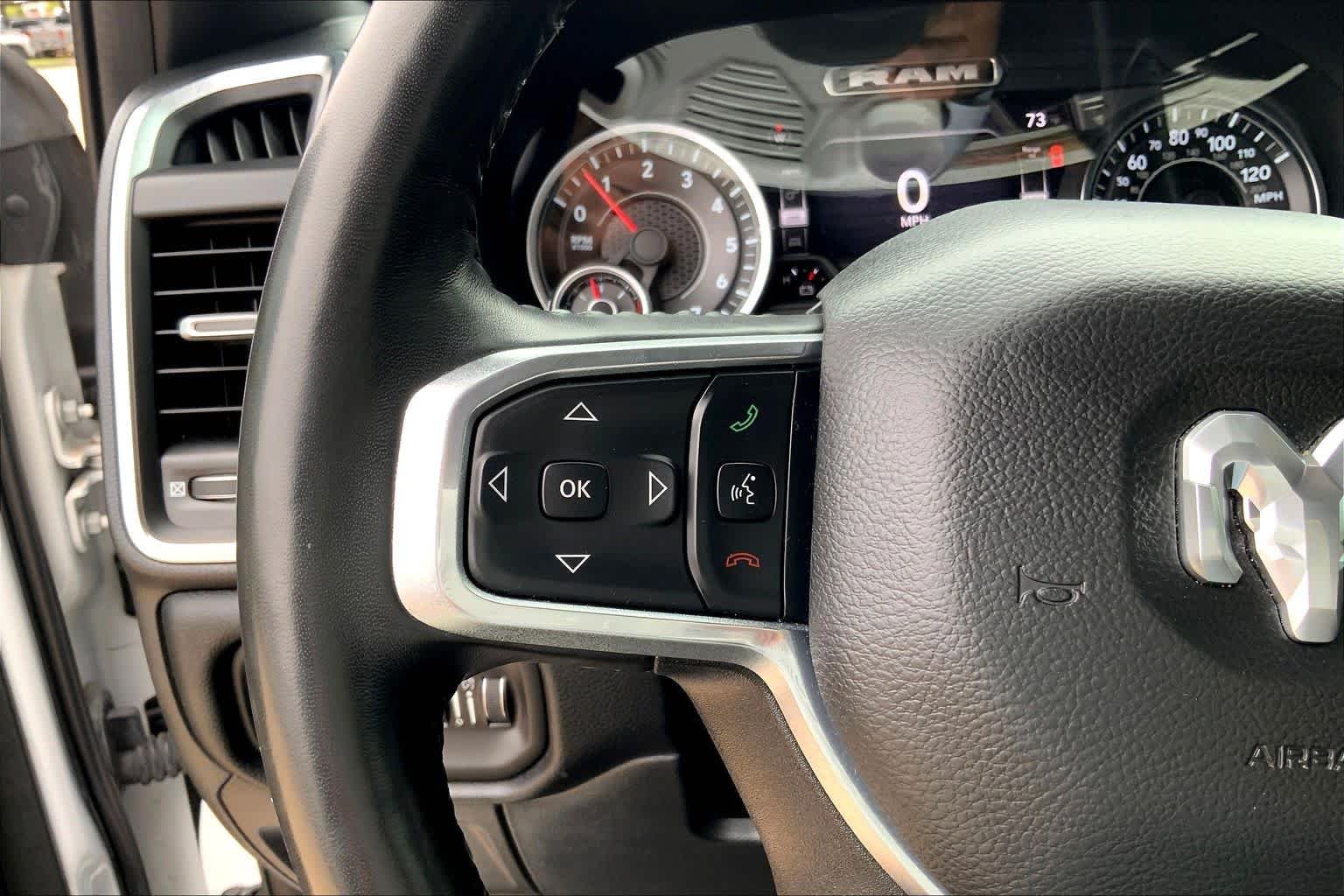 Used 2022 Bright White Clearcoat Ram Laramie image 23