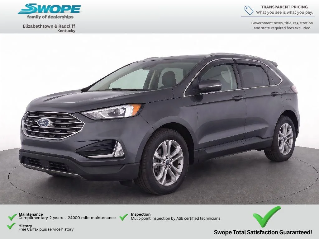 Used 2020 MAGNETIC METALLIC Ford SEL image 1