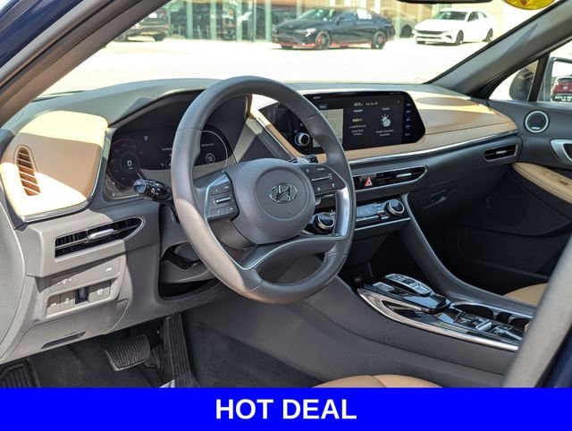 Used 2021 Blue Hyundai Limited image 2