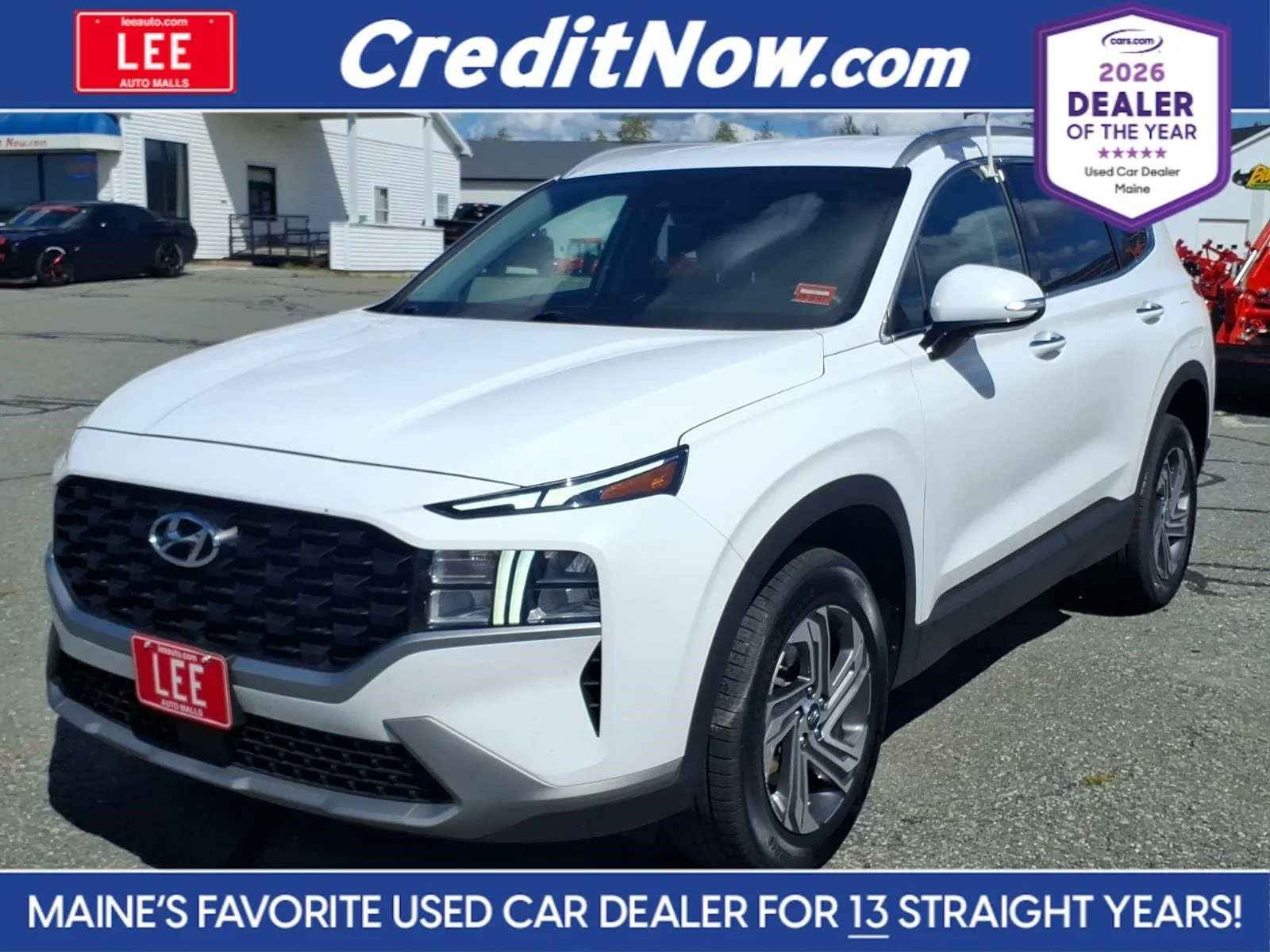 Used 2023 White Pearl Hyundai SEL image 1