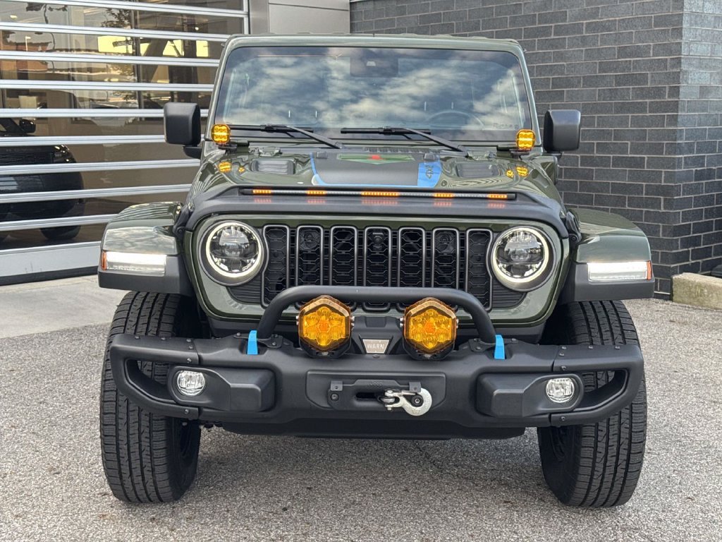 Used 2024 Green Clearcoat Jeep Rubicon 4xe image 2