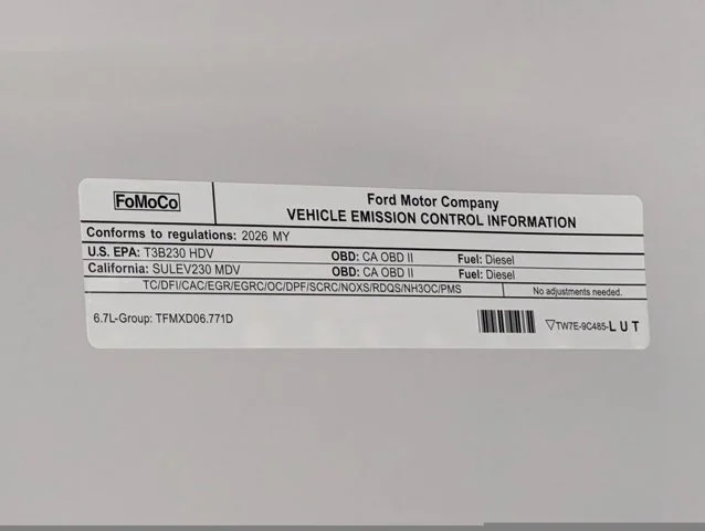 New 2026 Oxford White Ford F-450® XL image 64