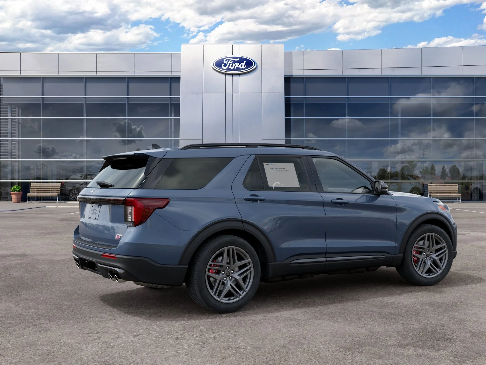 New 2027 Vapor Blue Metallic Ford ST image 6