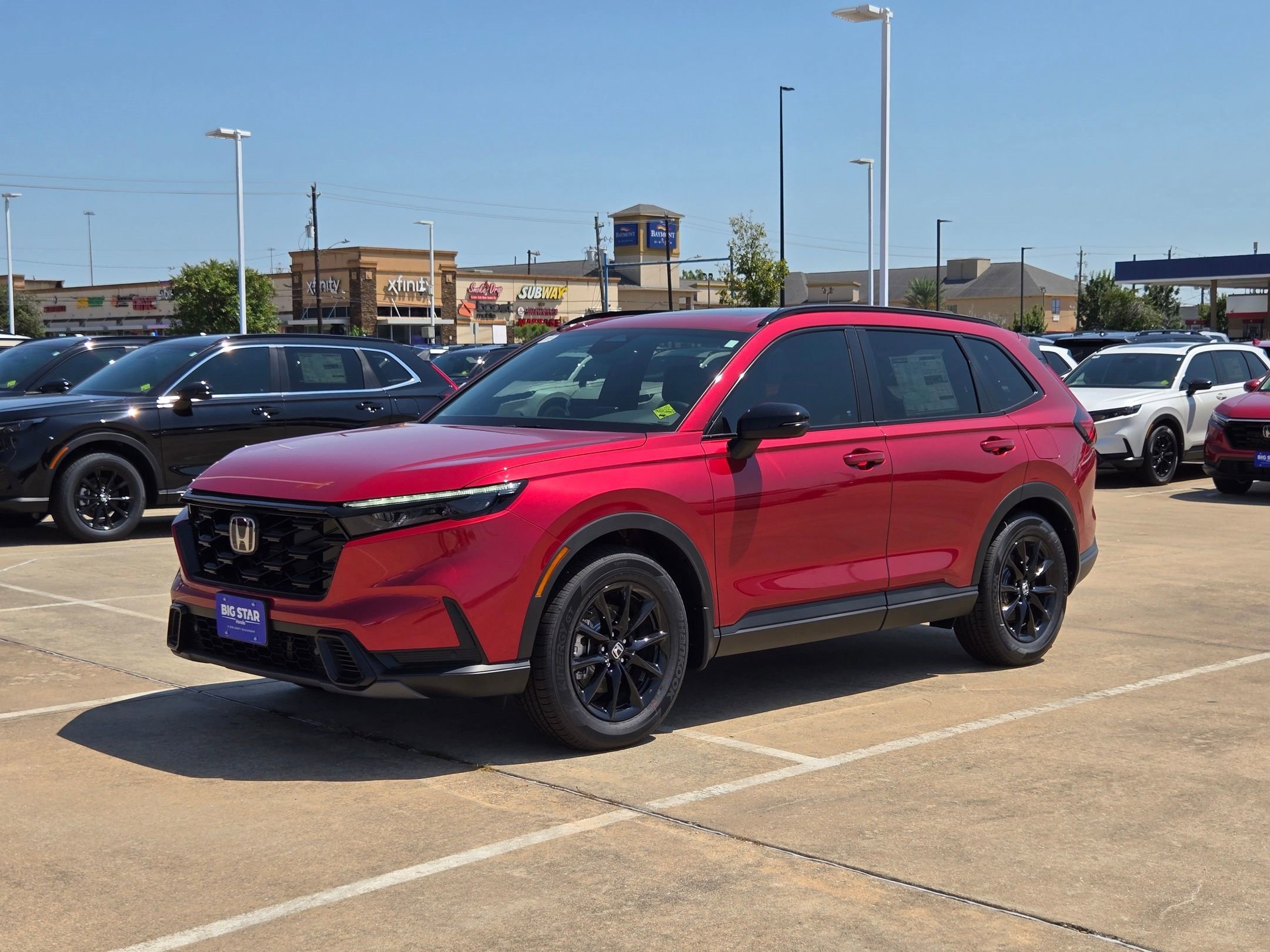 New 2026 Radiant Red Metallic Honda Sport-L image 8
