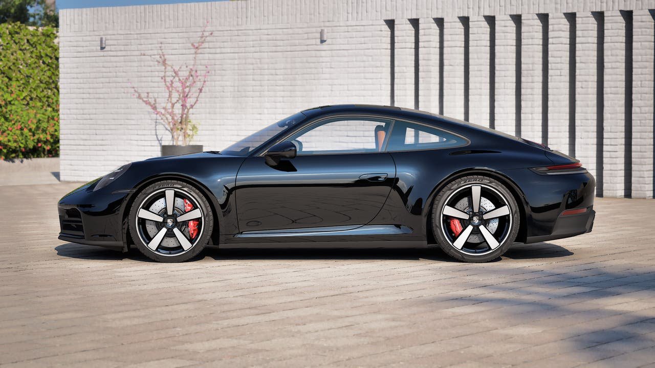 New 2027 Black Porsche Carrera S image 2