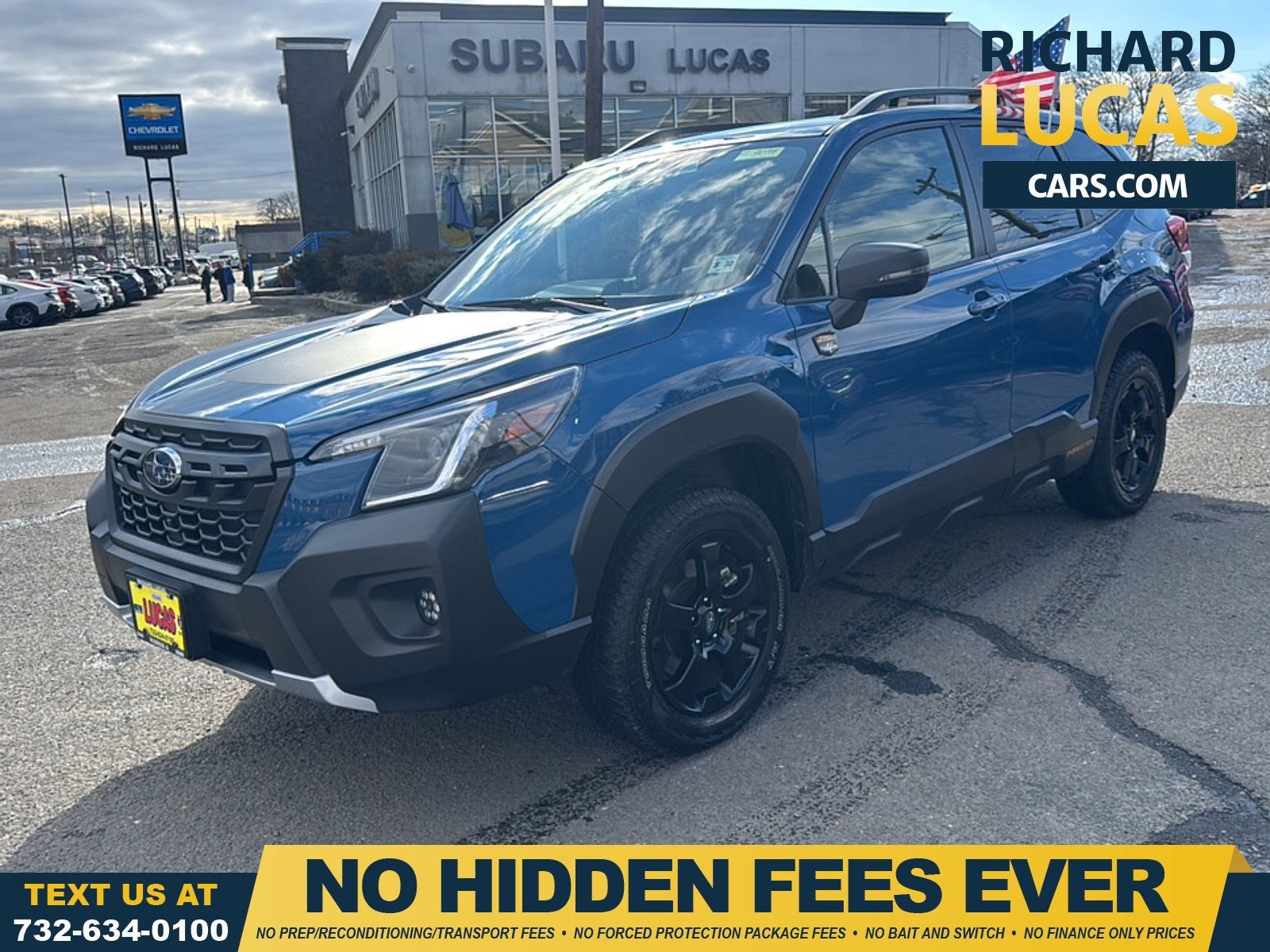 Geyser Blue 2025 Subaru Forester Wilderness Crossover AWD SUV / Crossover All-Wheel Drive