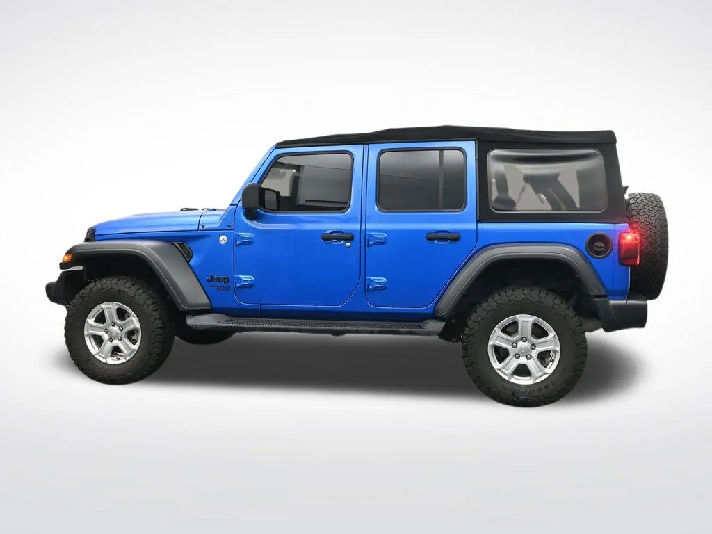 Used 2021 Blue Jeep Unlimited Sport S image 10