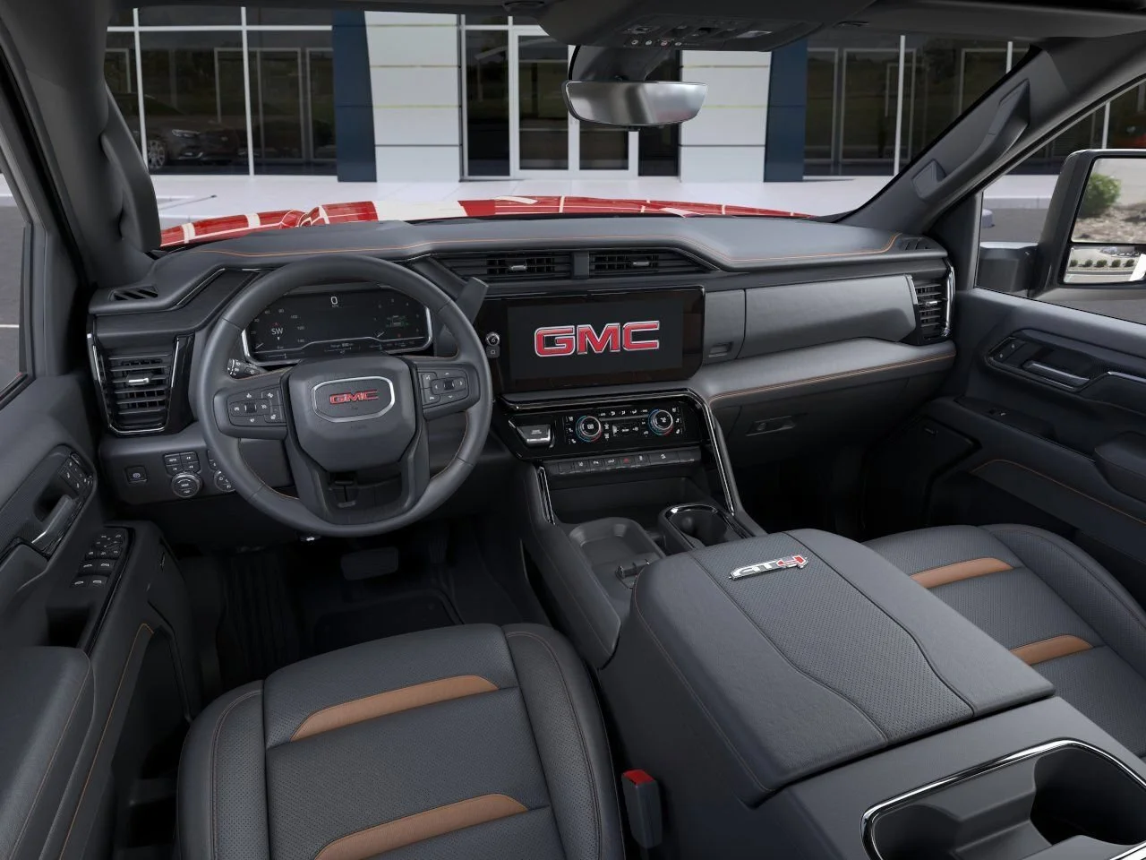 New 2026 Volcanic Red Tintcoat GMC AT4 image 3