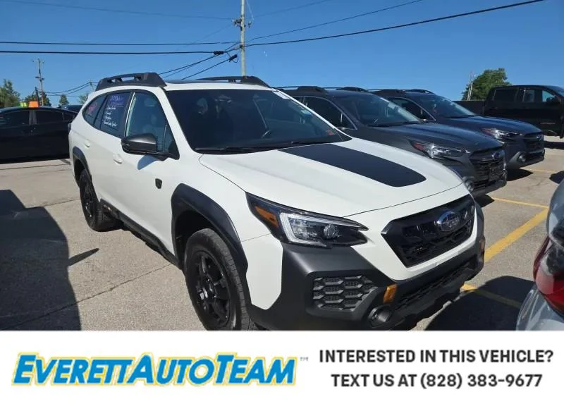 Used 2024 Crystal White Pearl Subaru Wilderness image 1