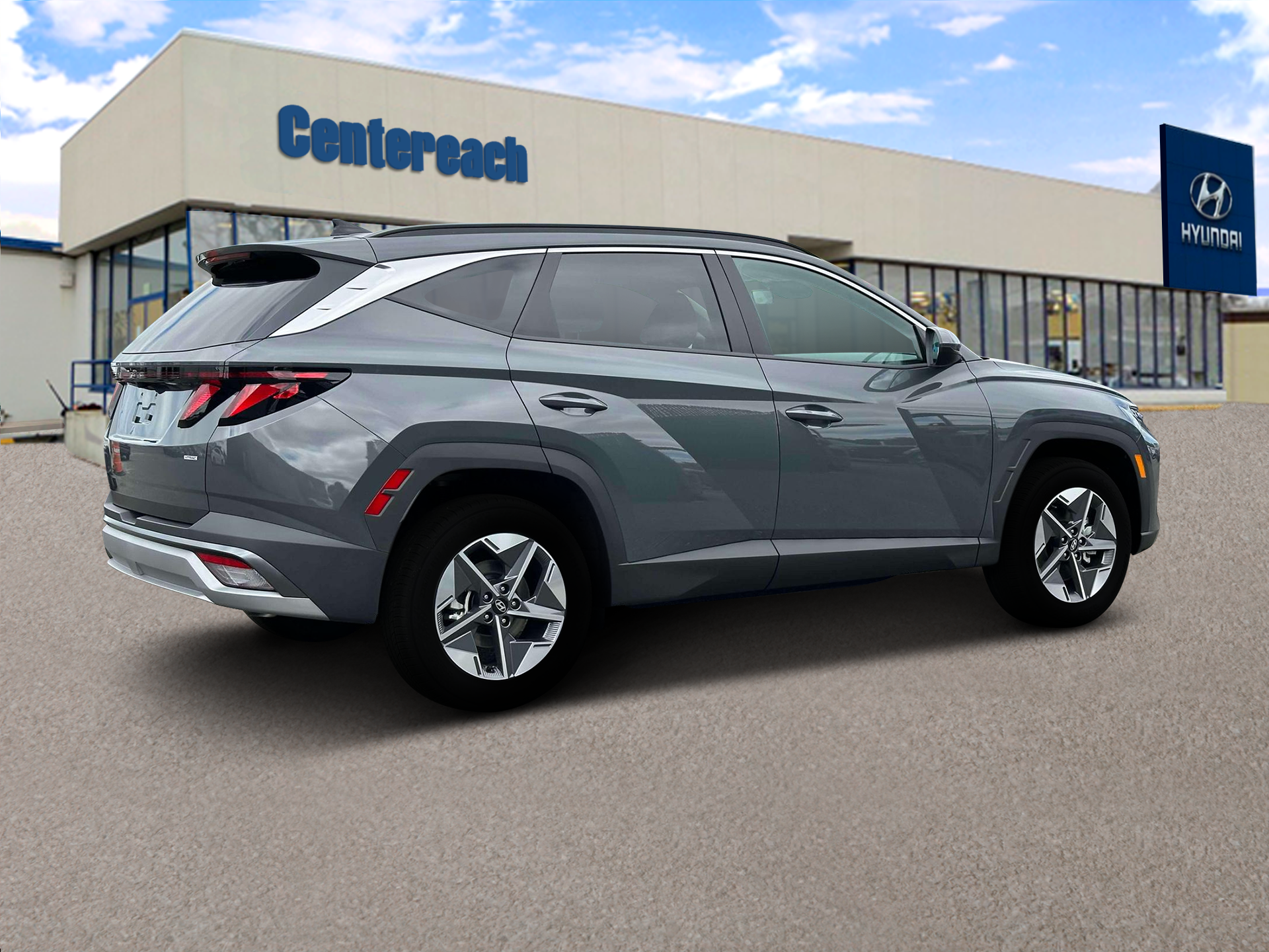 New 2026 Ecotronic Gray Hyundai SEL Plus AWD image 8