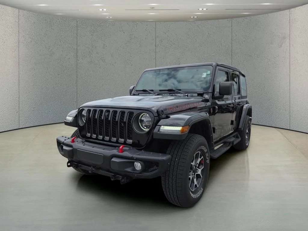 Used 2021 Black Clearcoat Jeep Unlimited Rubicon image 11