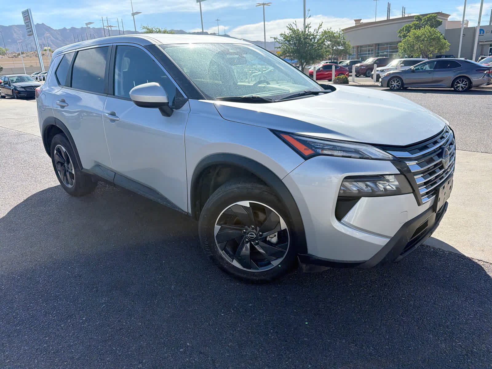 Used 2025 Brilliant Silver Metallic Nissan SV image 33