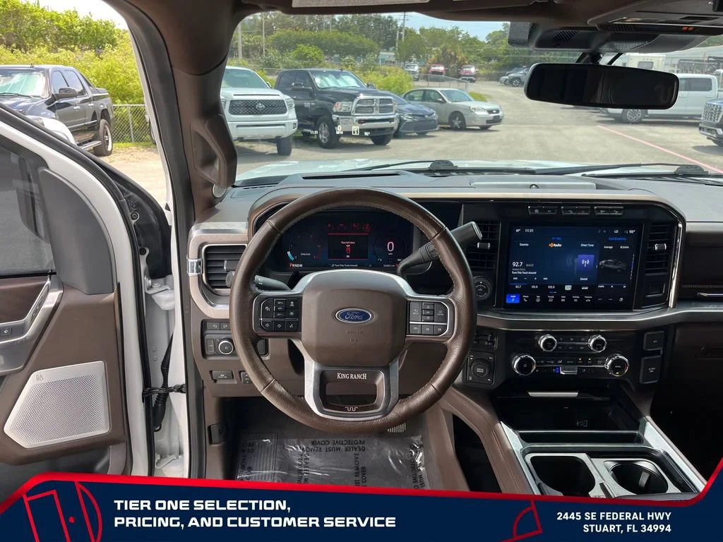 Used 2023 White Ford King Ranch image 28