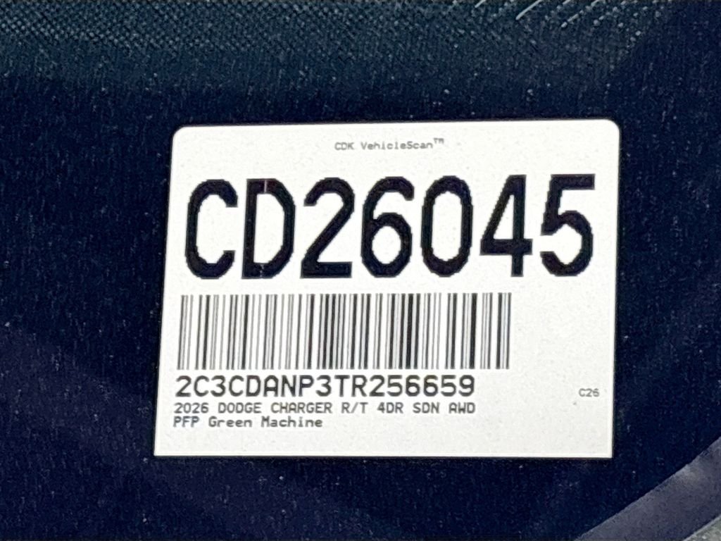 New 2026 Green Machine Exterior Paint Dodge R/T image 24