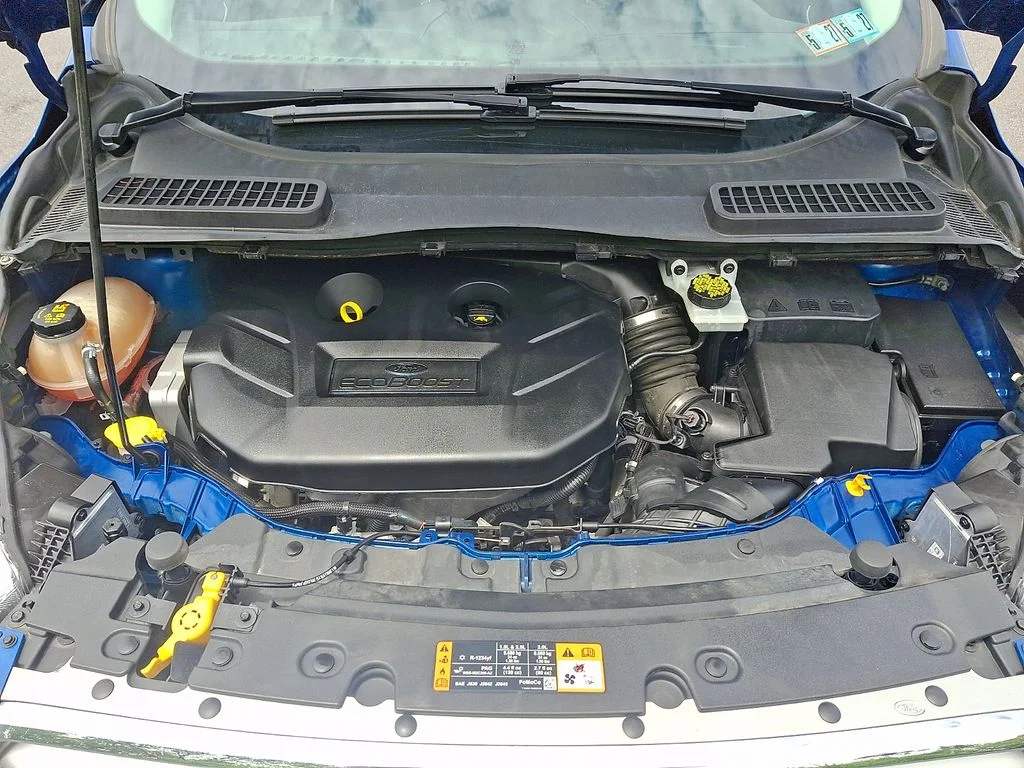 Used 2017 Blue Ford Titanium image 27