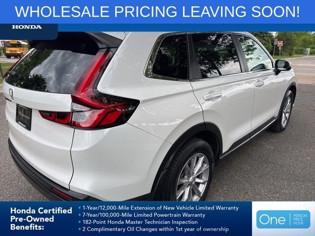 Certified Used 2024 Platinum White Pearl Honda 1.5T AWD EX image 8