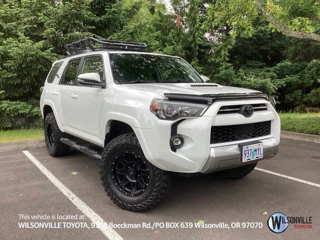 Used 2021 White Toyota TRD Off-Road Premium image 1
