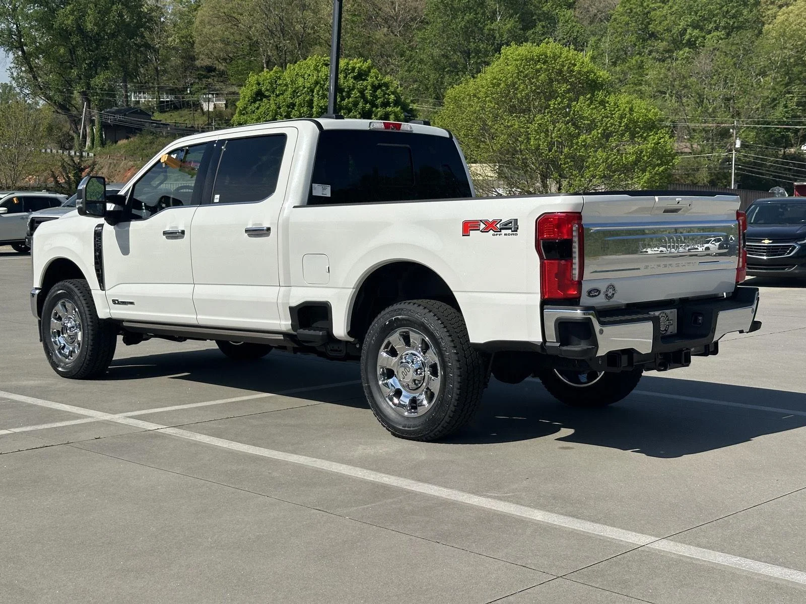 New 2026 Star White Metallic Tri-Coat Ford King Ranch image 5