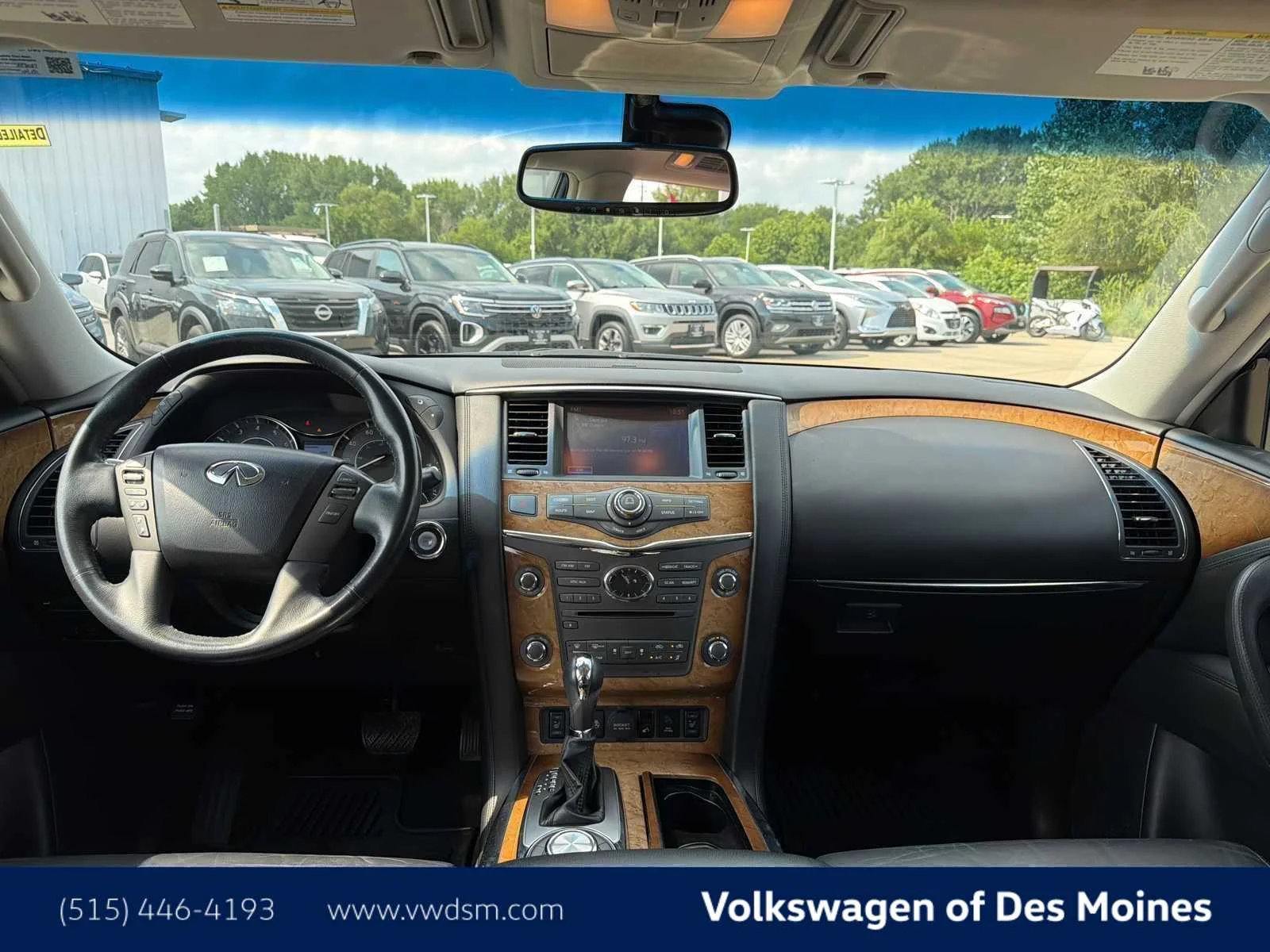Used 2014 Black Obsidian INFINITI  image 10