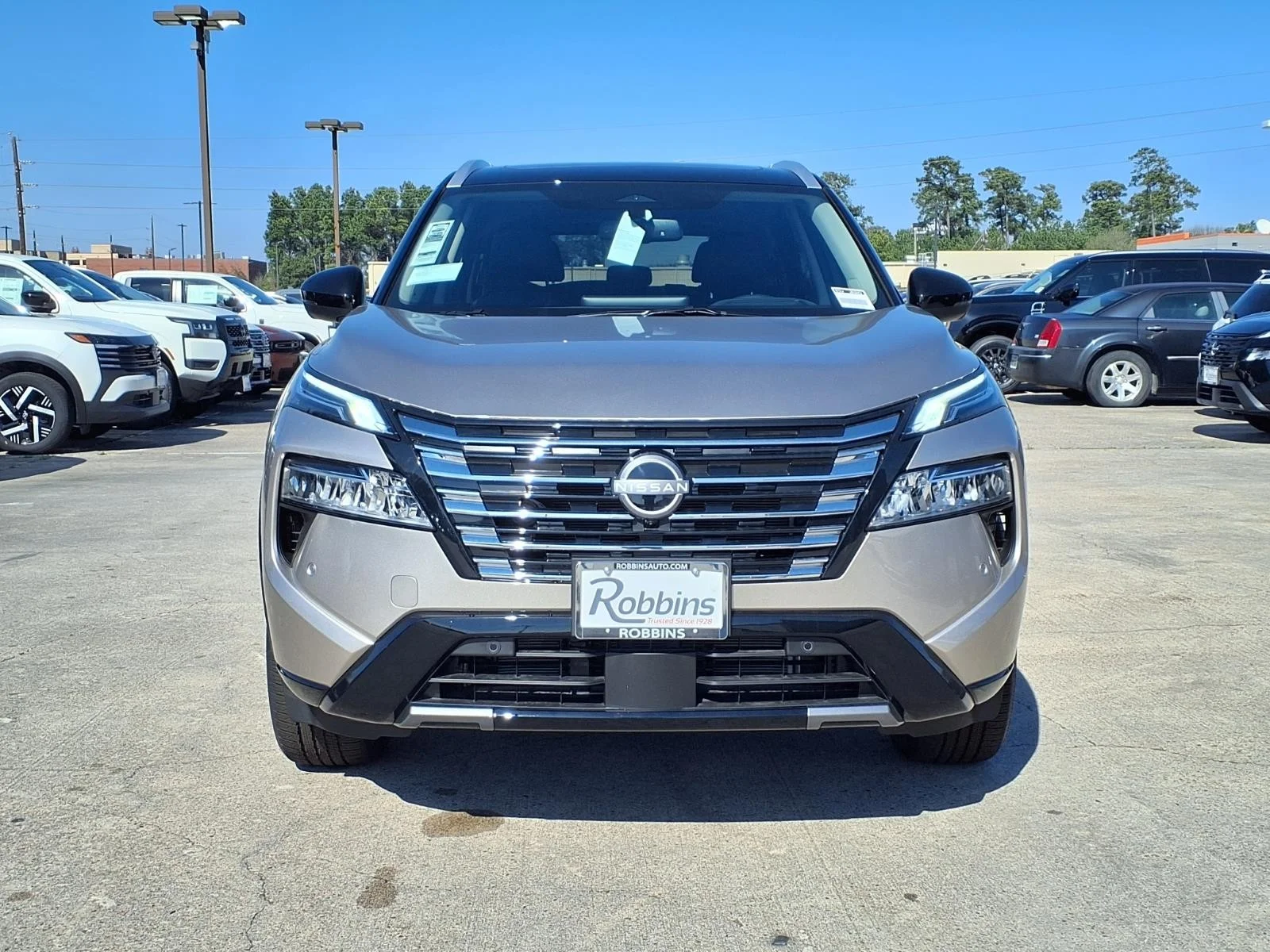 2026 Nissan Rogue Platinum Silver at Robbins Nissan