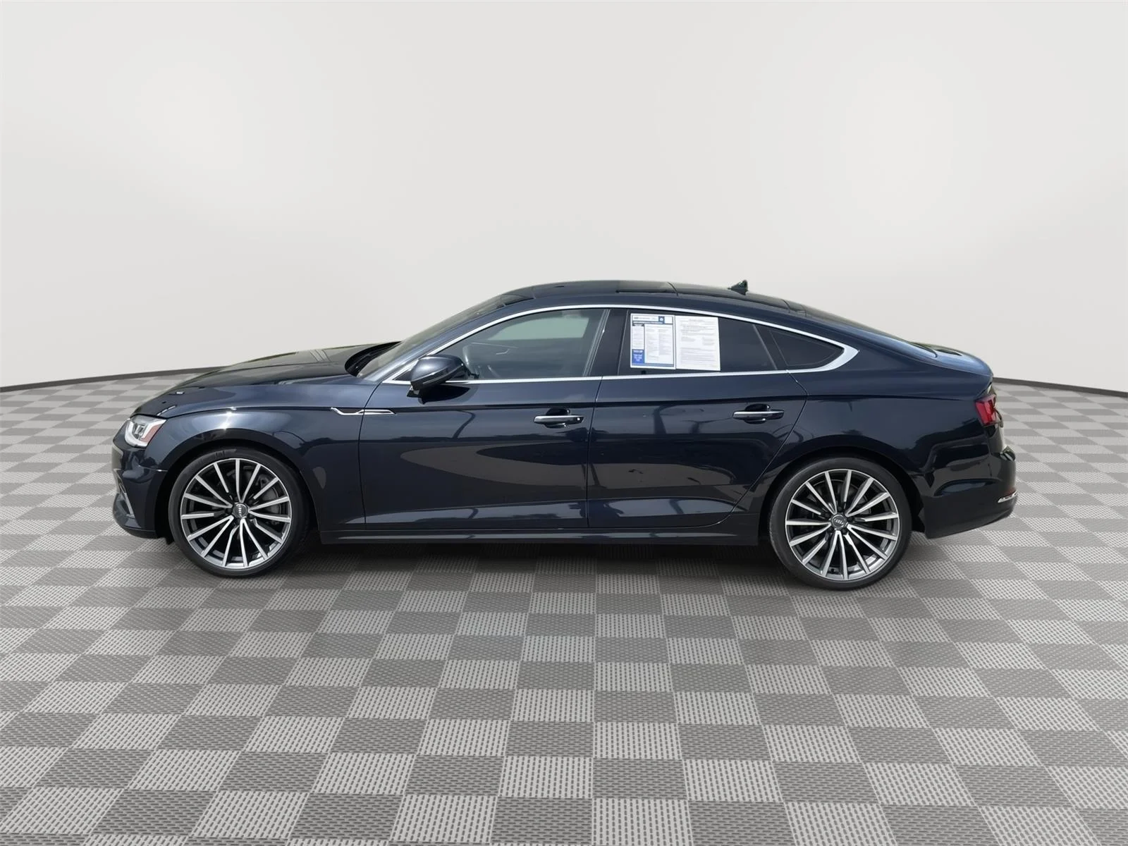 Used 2018 Moonlight Blue Metallic Audi Premium Plus image 12