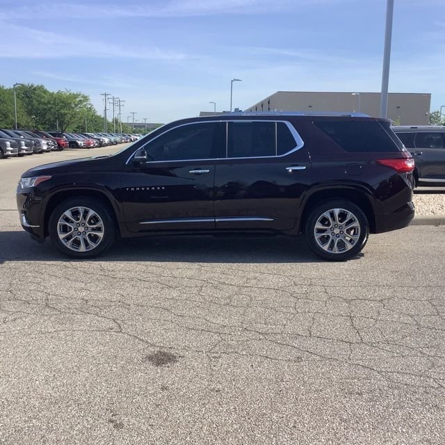 Used 2021 Black Cherry Metallic Chevrolet Premier image 7