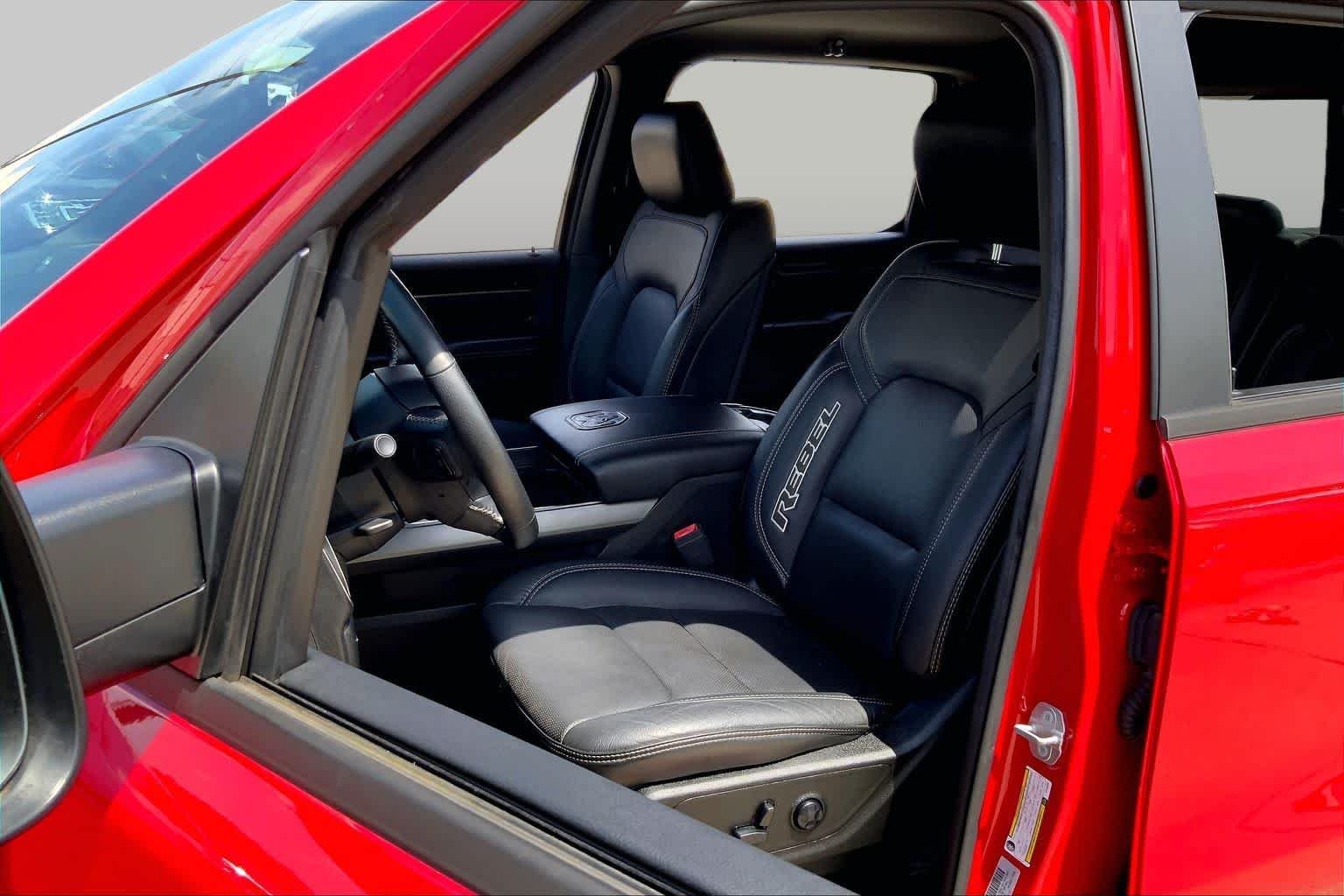 Used 2020 Flame Red Clearcoat Ram Rebel image 8
