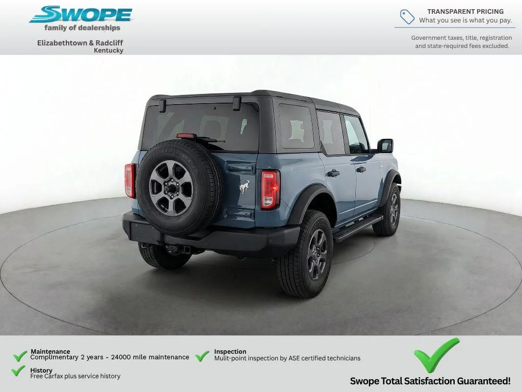 Used 2025 Azure / Gray Metallic Ford Big Bend image 6