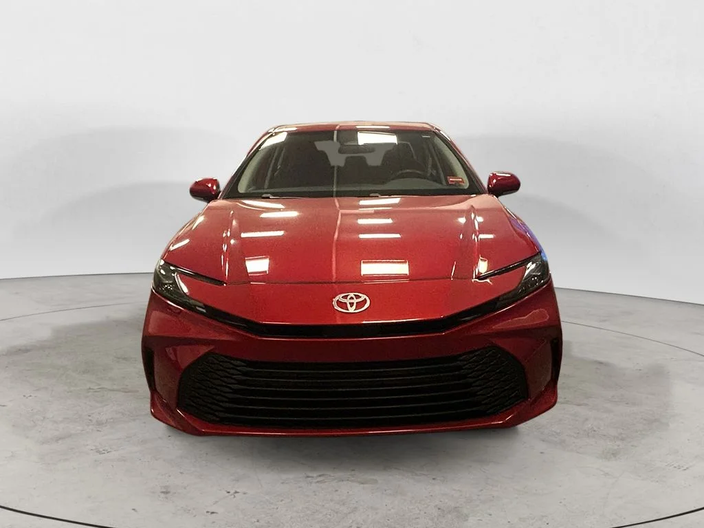 Used 2025 Supersonic Red Toyota LE image 8