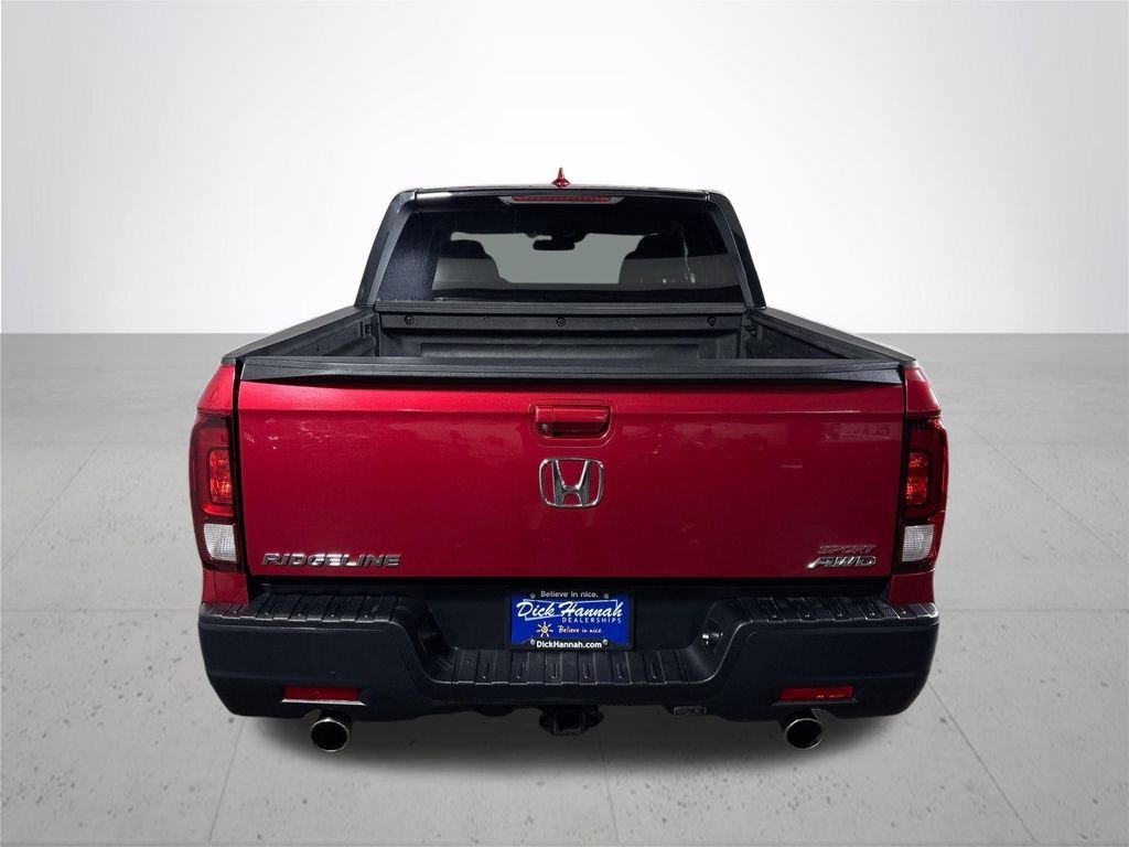 Used 2021 Radiant Red Metallic II Honda Sport image 7