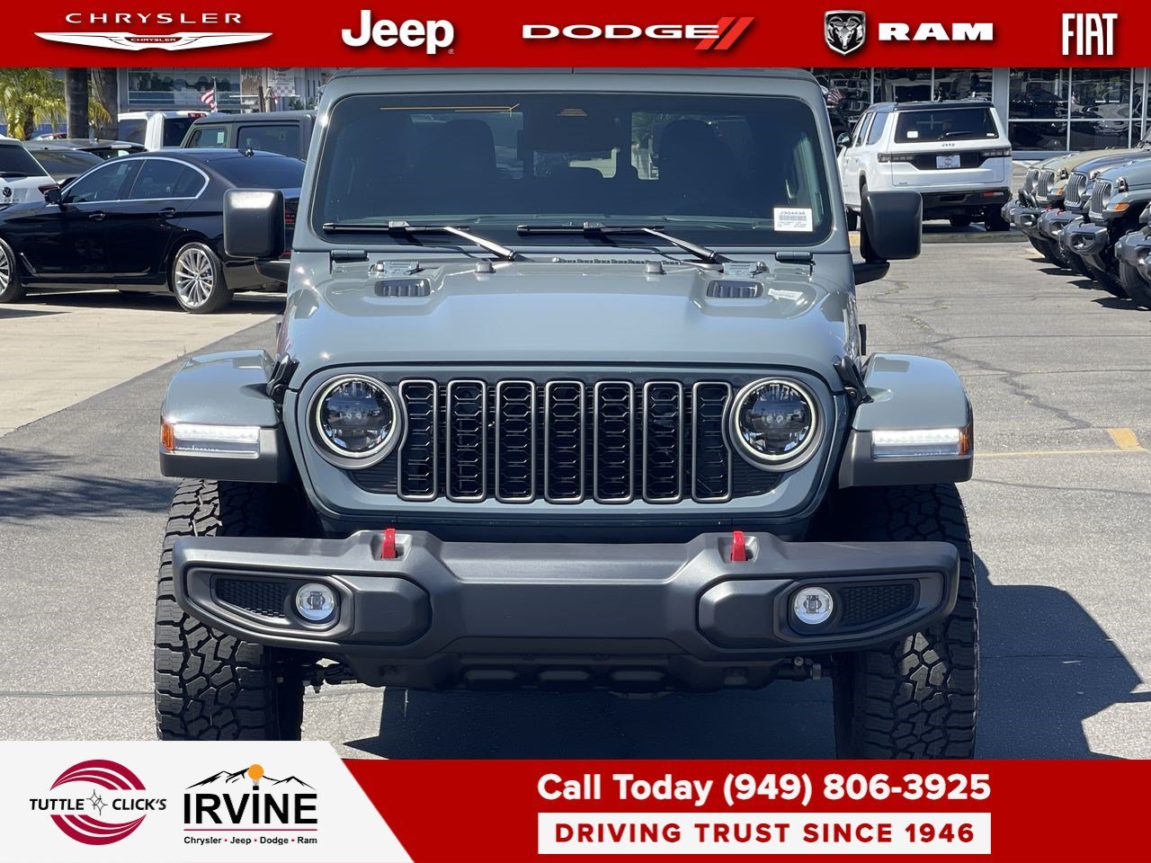 New 2026 Anvil Clear-Coat Exterior Paint Jeep Rubicon image 2