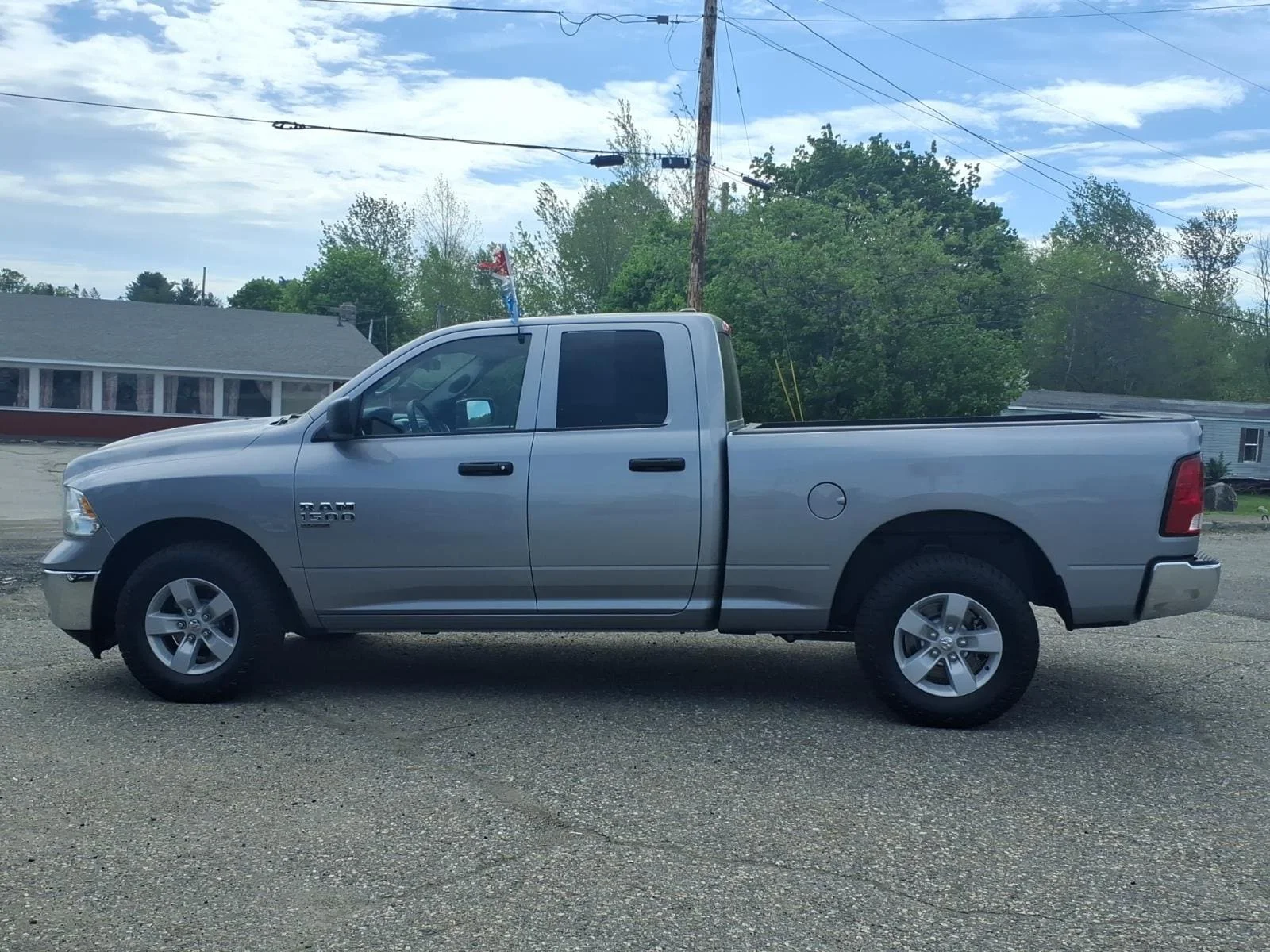 Used 2024 Billet Silver Metallic Ram SLT image 8