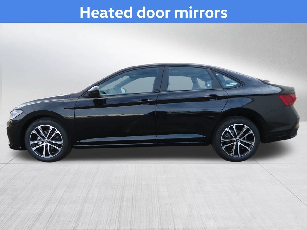 New 2026 Black Volkswagen 1.5T Sport image 8