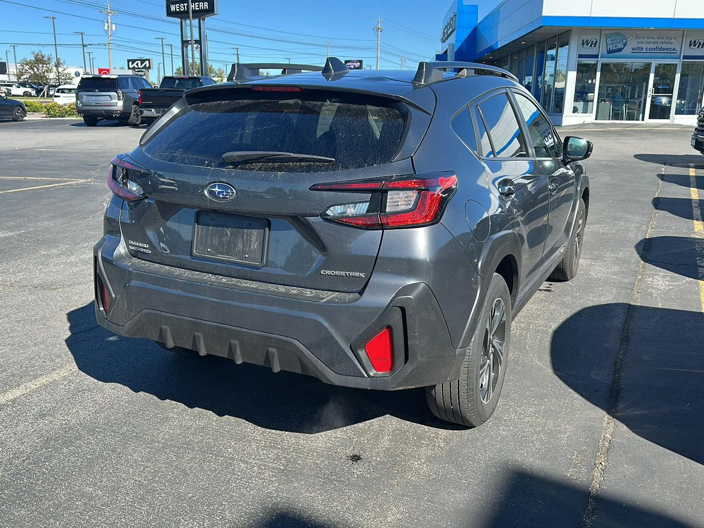 Used 2024 Magnetite Gray Metallic Subaru Premium image 2