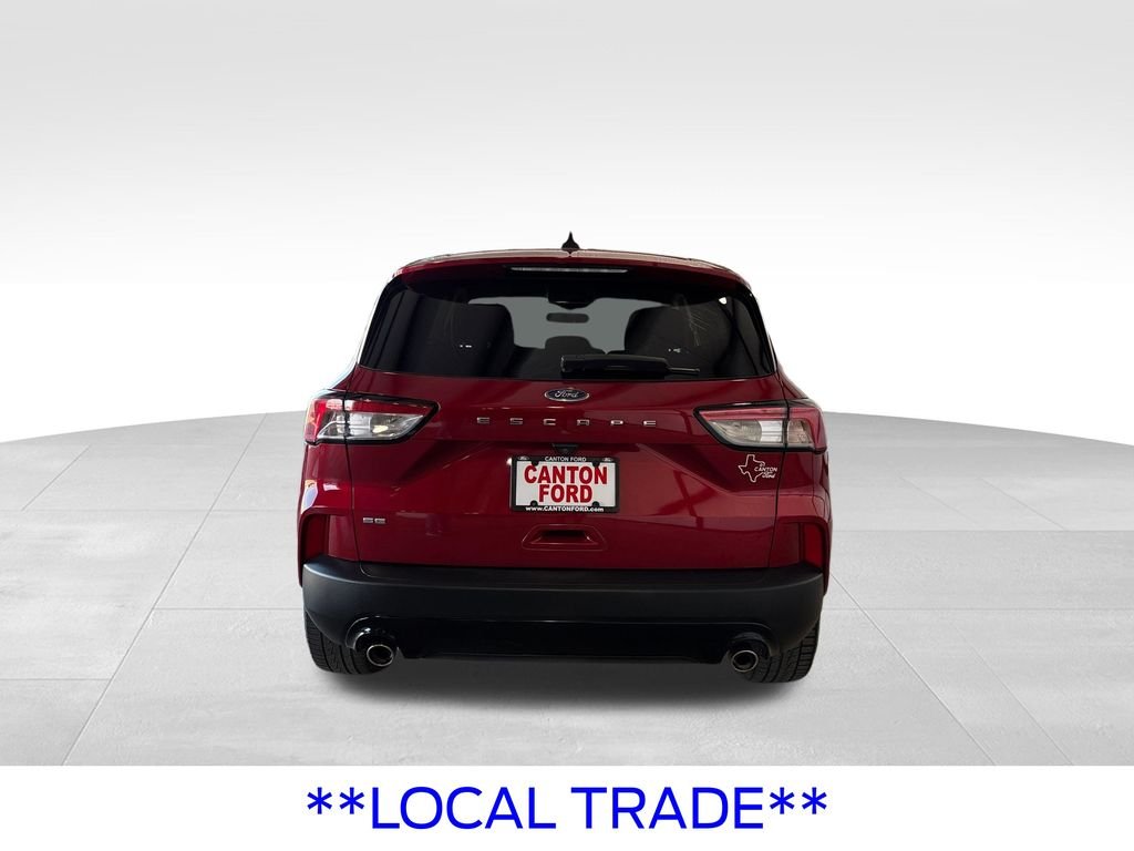 Certified Used 2021 Rapid Red Metallic Tinted Clearcoat Ford SE image 6