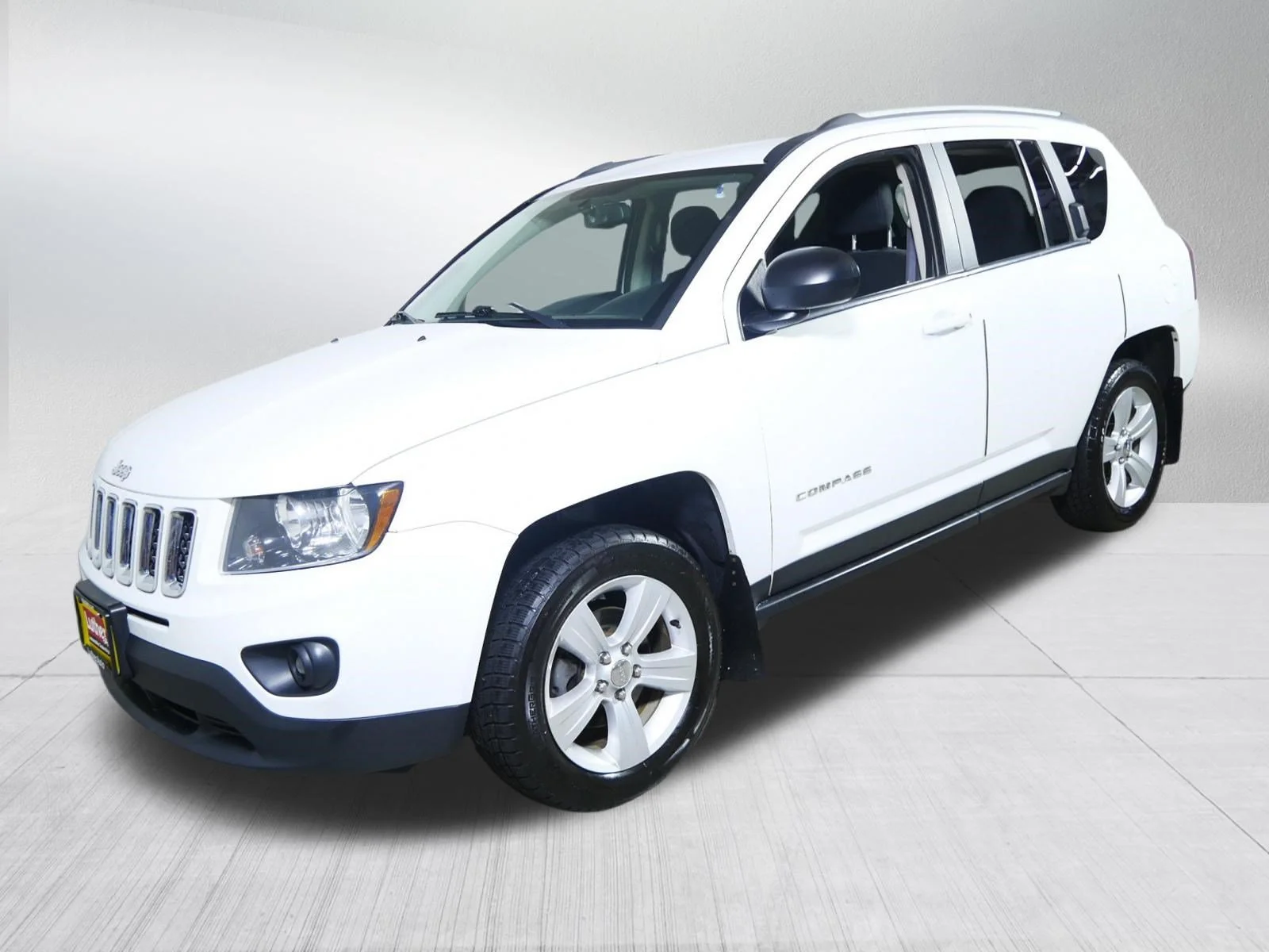 Used 2017 Bright White Clearcoat Jeep Sport image 3
