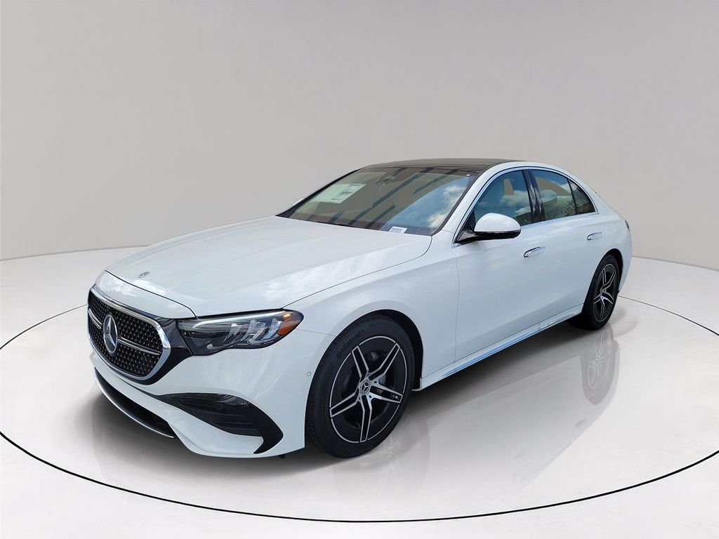 New 2026 Polar White Mercedes-Benz E 350 image 3