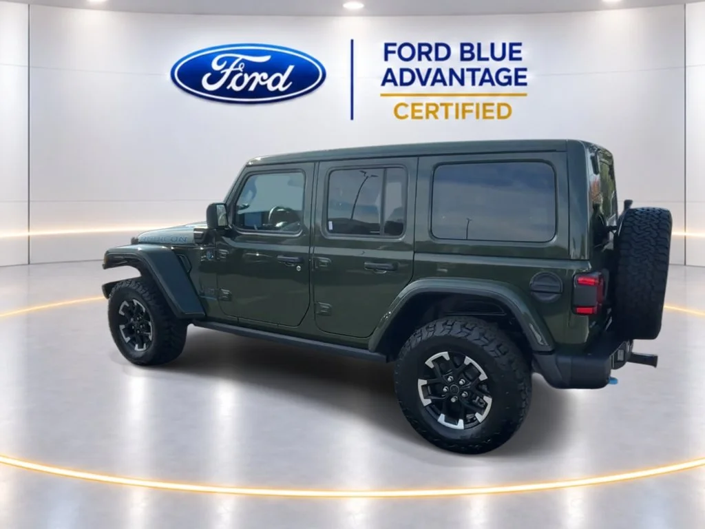 Certified Used 2024 Sarge Green Clearcoat Jeep Rubicon X 4xe image 7