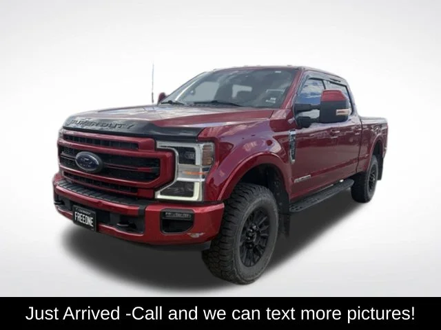 Used 2022 Red Ford Lariat image 1