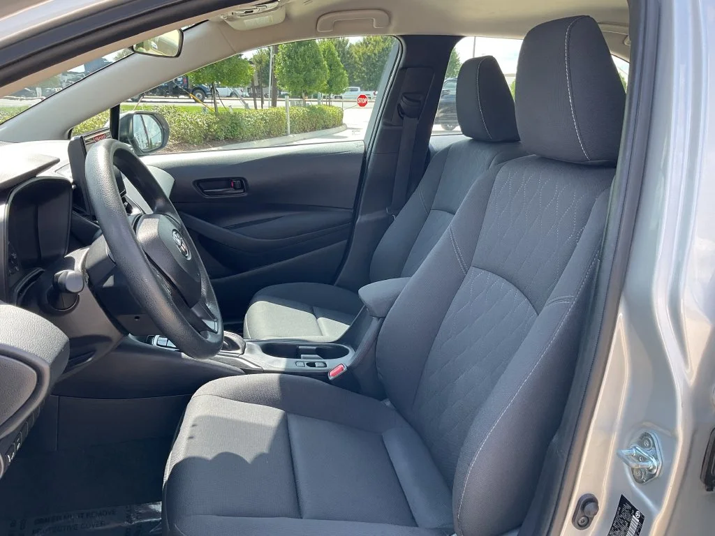 Used 2025 Silver Toyota LE image 11