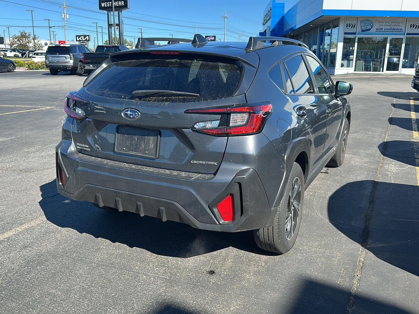Used 2024 Magnetite Gray Metallic Subaru Premium image 2