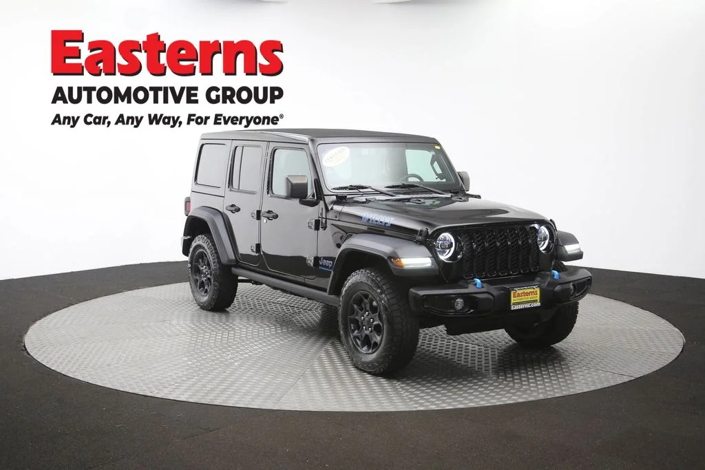 Used 2023 Black Jeep Willys 4xe image 50