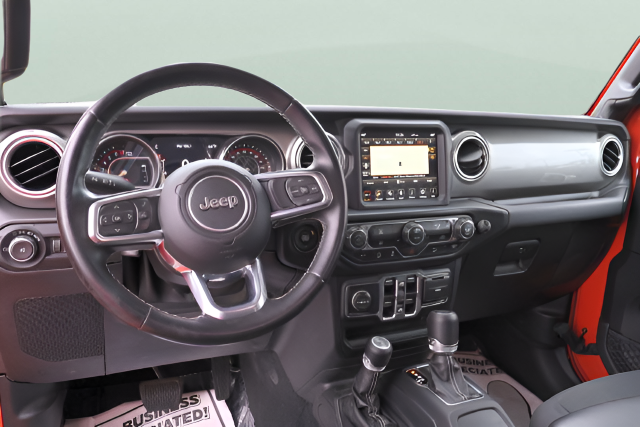 Used 2020 Orange Jeep Unlimited Sahara image 13