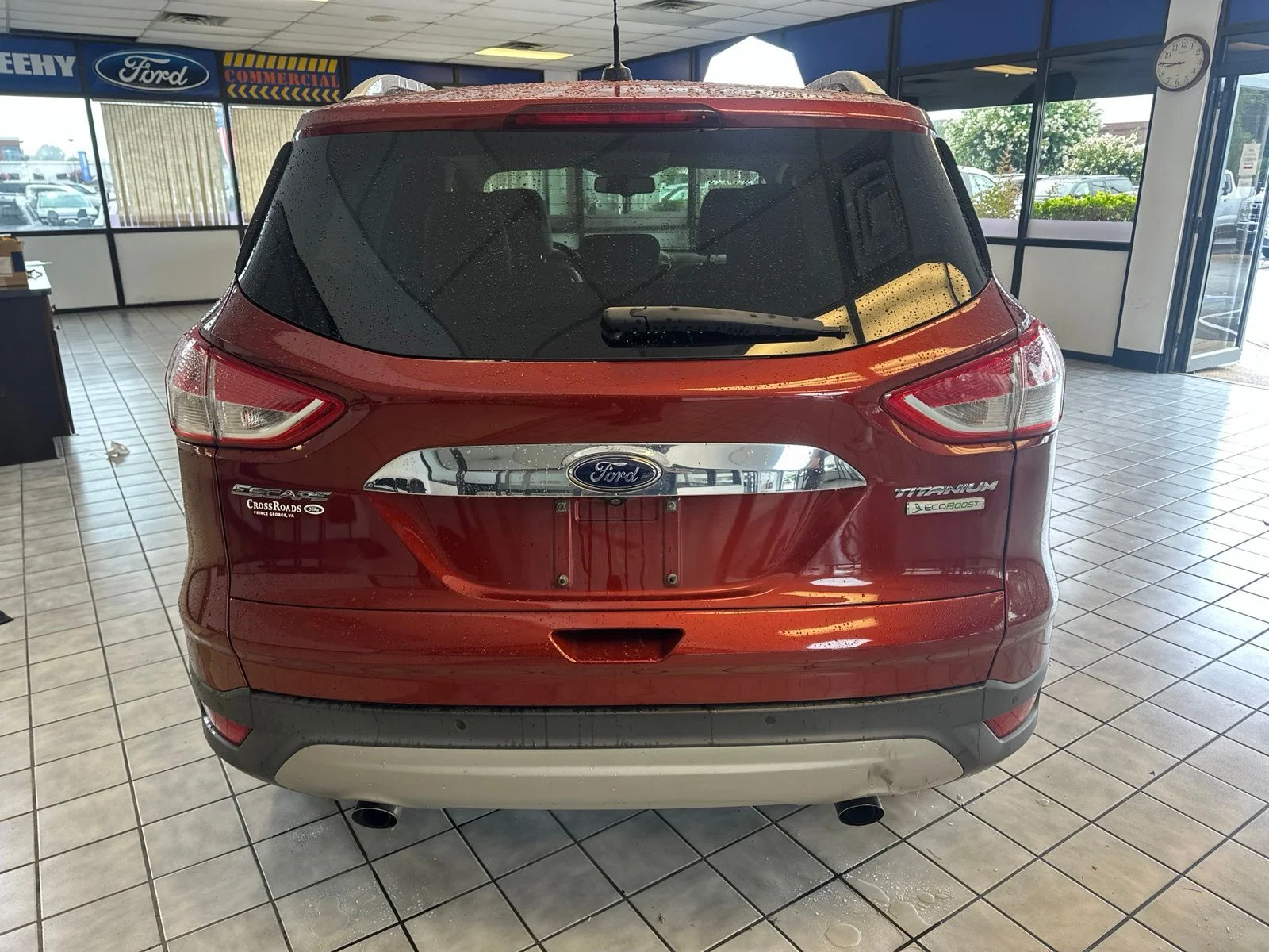 Used 2016 Orange Ford Titanium image 8