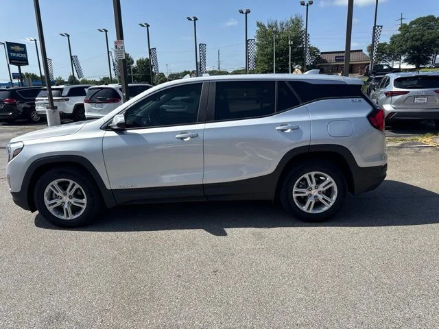 Used 2021 Silver GMC SLE image 6