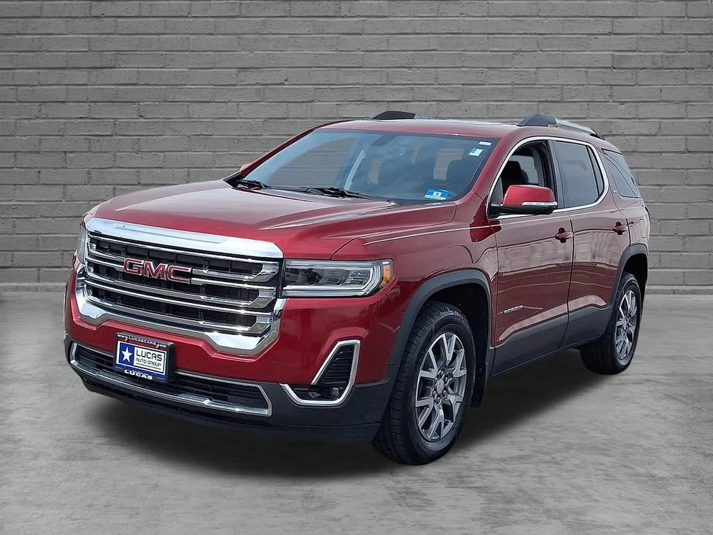 Used 2020 RED QUARTZ TINTCOAT GMC SLT image 5