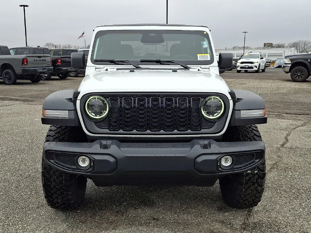 New 2026 Bright White Clear-Coat Exterior Paint Jeep Willys image 2