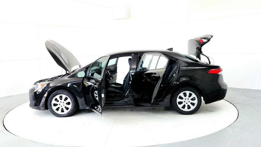 Certified Used 2024 Black Toyota LE image 10