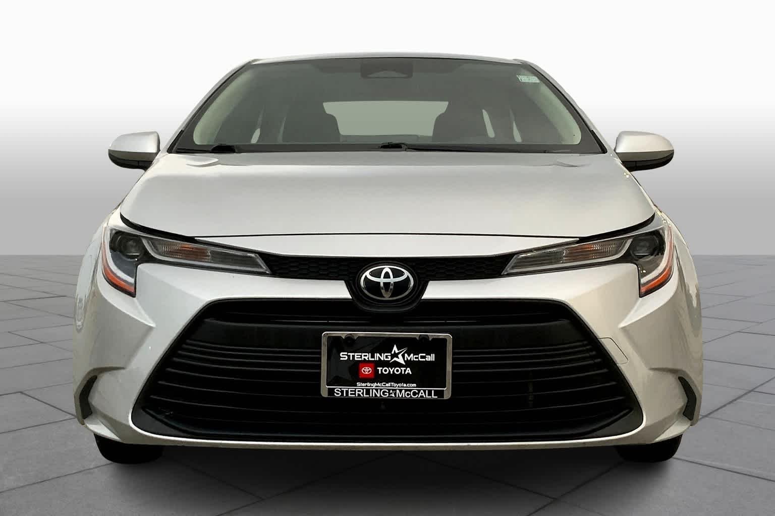 Used 2023 Classic Silver Metallic Toyota LE image 4